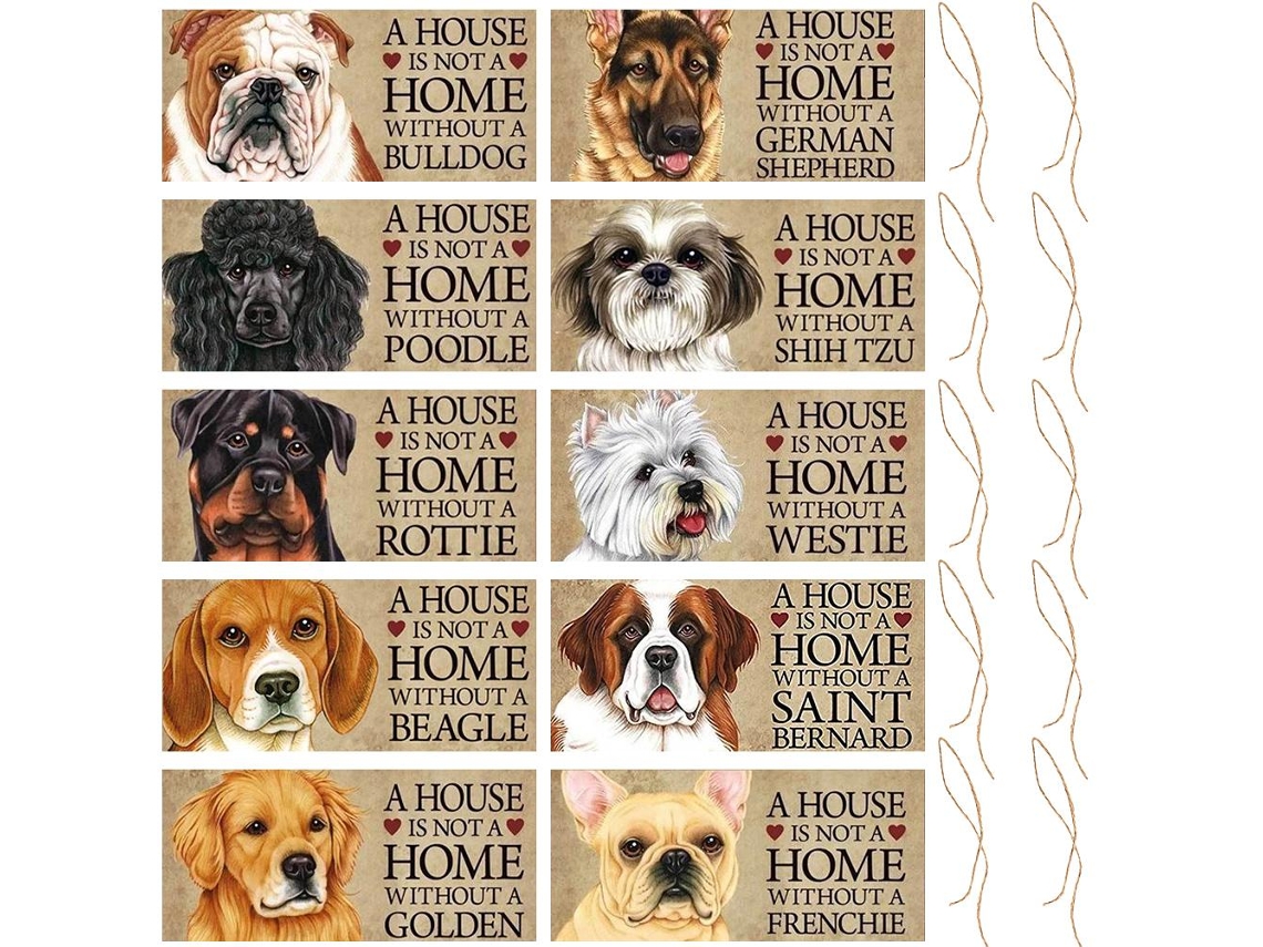 Letrero de madera para mascotas, decoración para puerta de mascotas