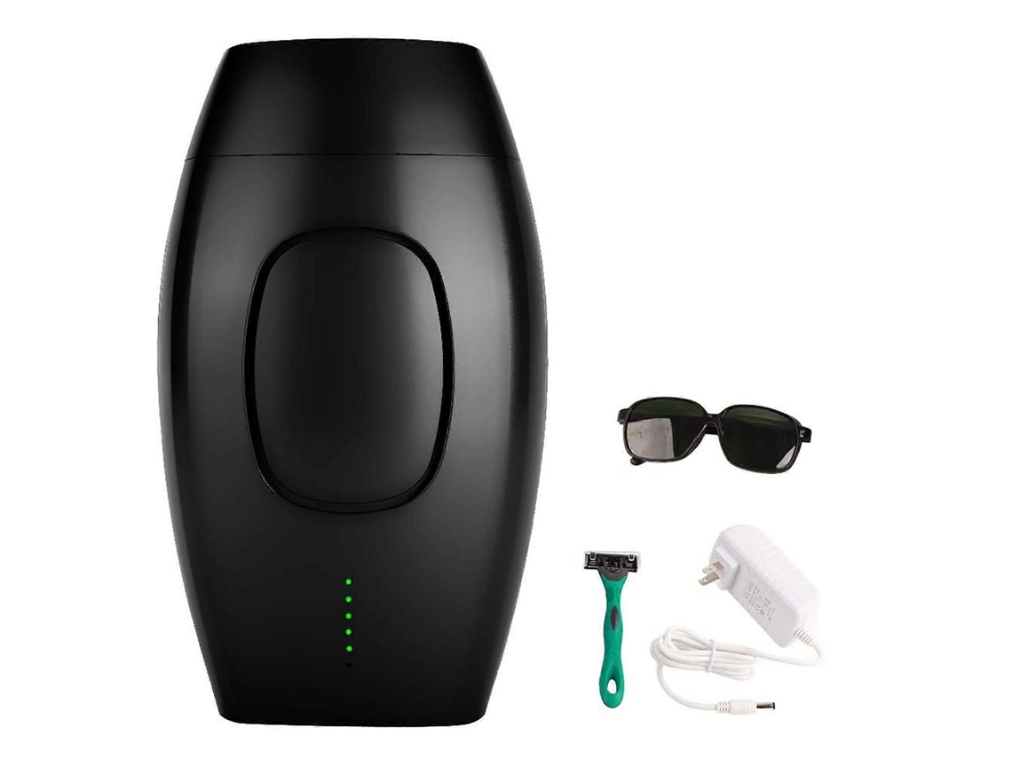Dispositivo de depilación láser IPL indoloro para zonas íntimas del cuerpo GOKOCO (negro, EE. UU.)