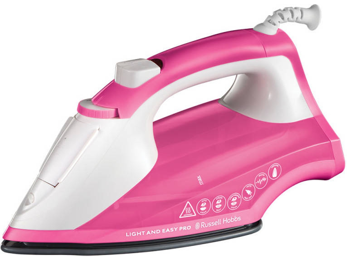 Plancha de Vapor RUSSELL HOBBS 26461-56 Light (Chorro de vapor 130 g/min - Suela Cerámica)