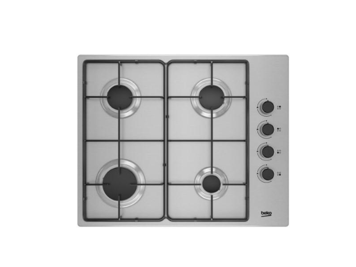 Placa de Gas BEKO Higg64103Sx (Gás Butano - 51 cm - Inox)