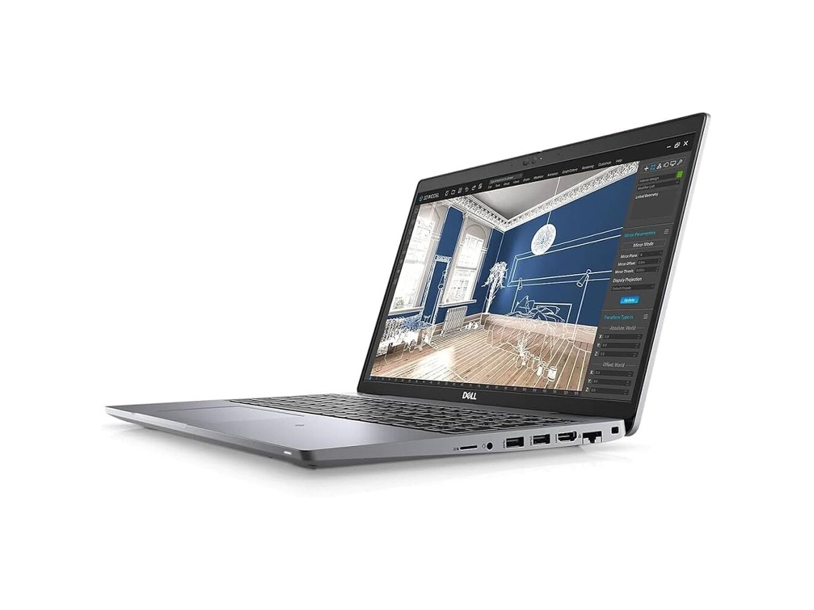 Laptop Dell Precision 3560 i5 1135g7, 16gb, 500gb, 15.6fhd, Español, Nvidia T500 (Reacondicionada)