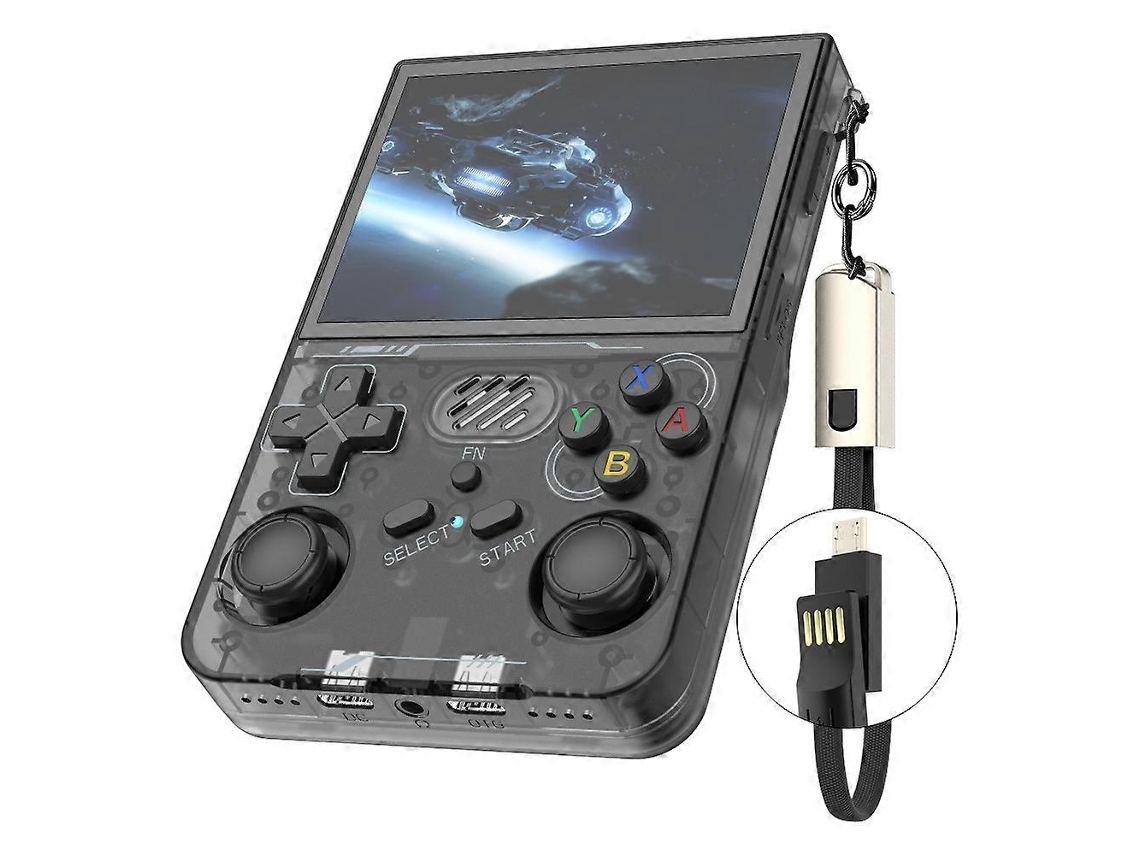 Consola De Juegos Portátil R36xx, Pantalla De 3,5 Pulgadas, Controlador De Juegos Arcade Retro, Versión Wifi, Tarjeta Tf De 64 Gb