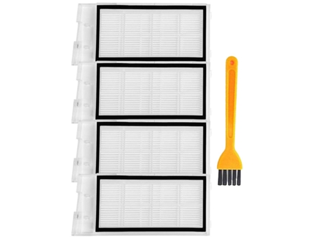 Filtro hepa 4pcs para xiaomi roidmi eve plus robô aspirador de pó