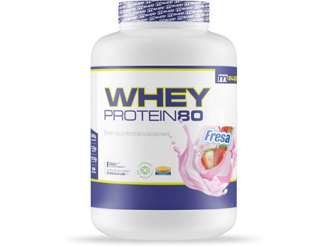 Whey Protein80 - 2 Kg Fresa Masmusculo