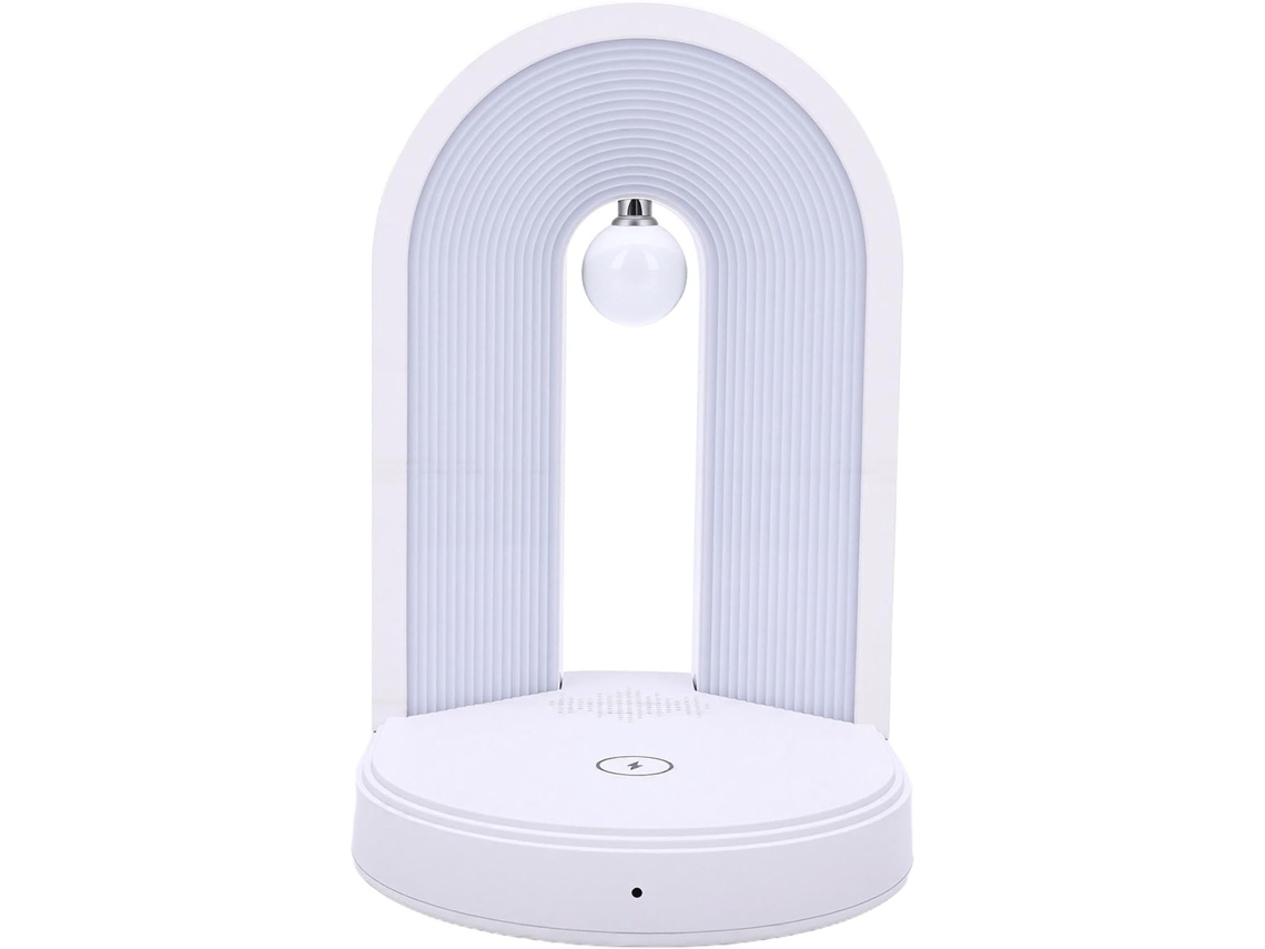 Lámpara De Mesa Con Altavoz Y Luz Nocturna, 7,6 Cm (3 Pulgadas) - Lámpara De Mesita De Noche Con Brillo Ajustable