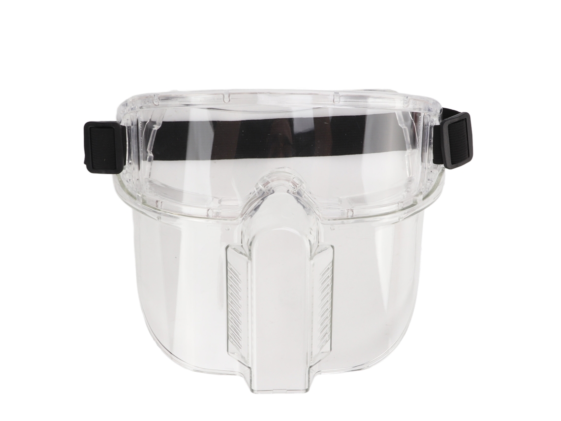Visera Facial Transparente Desmontable Anti-uv Antigoteo Para Cocina Protección Facial Completa