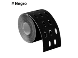 (negro) 1 Rollo De Cinta Kinesiológica Impermeable, Cinta Deportiva De Algodón Sin Látex