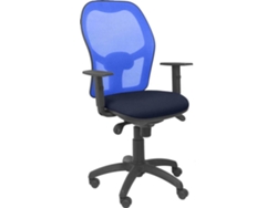 Silla de Escritorio Operativa PYC Jorquera Azul A (Brazos Ajustables - Malla)