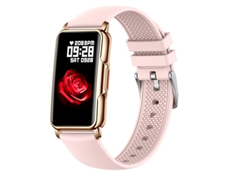 Smartwatch YDCY H80 1,47 pulgadas modo multideportivo pulsera de fitness Ip67 salud impermeable con monitoreo del sueño oro / naranja