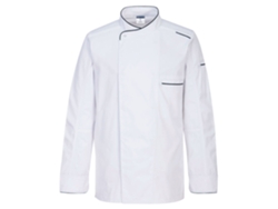 Chaqueta de cocina Surrey M/L Comfort &amp; Style / Blanco / L Portwest