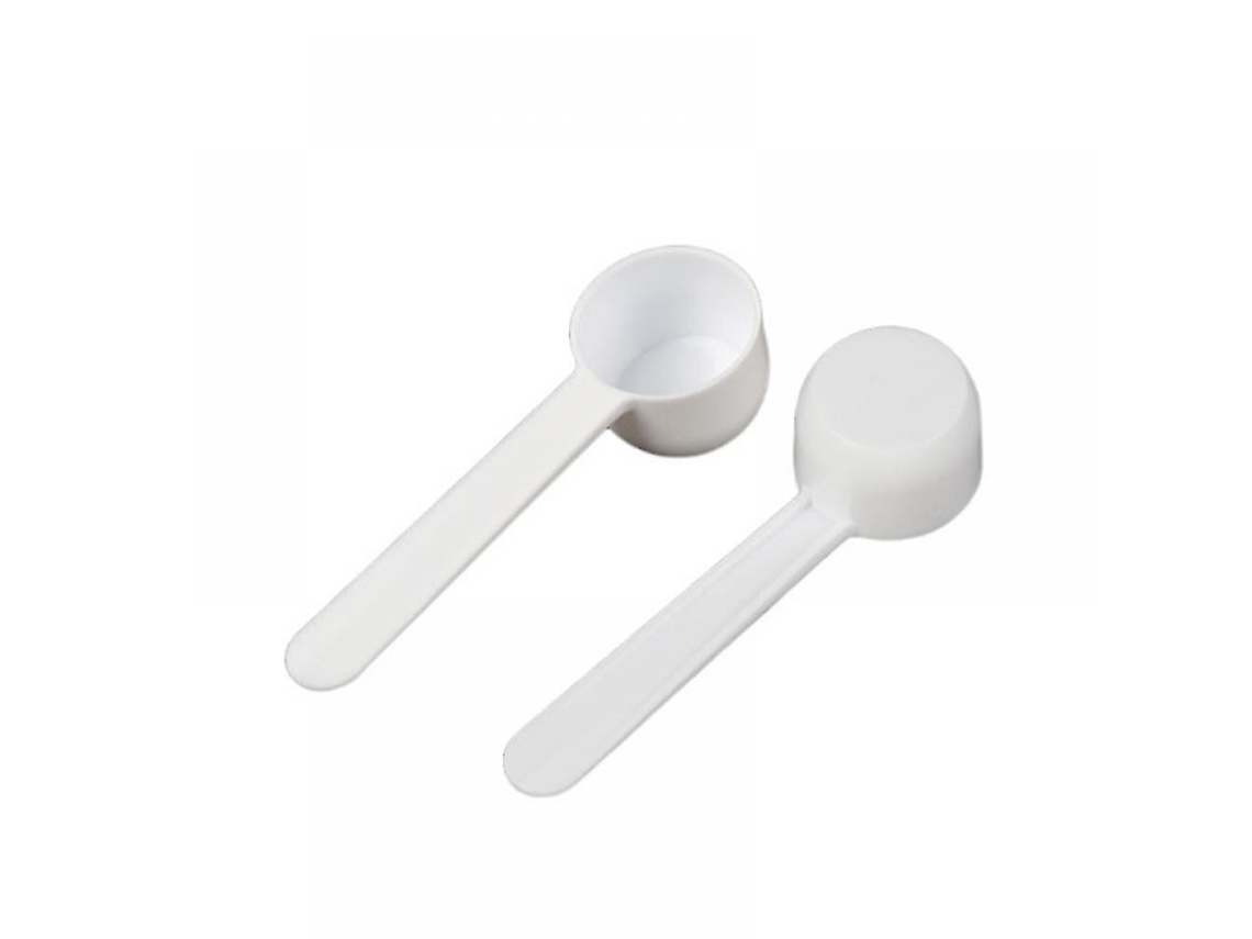 Jortmrd - Juego de cuchara medidora de creatina de 5 g, cucharilla, cuchara y vaso para polvo o líquido (15 unidades)