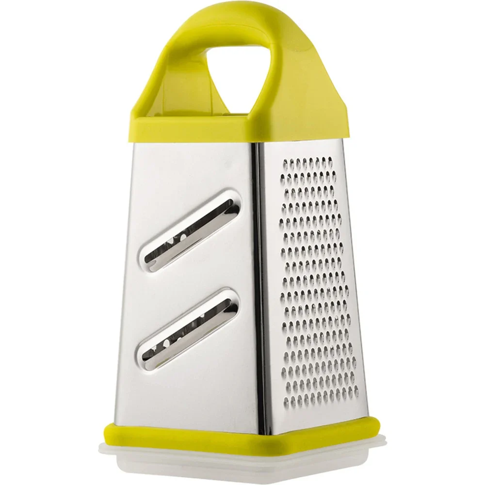(verde) Rallador, Acero Inoxidable, Multifuncional, Apto Para Cortar Verduras, Accesorio De Cocina