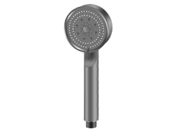 Nuevo Jeringa De Ducha Ajustable 5 Modos Ahorro De Agua Alta Presión Material Abs Plástico Para Baño Gris