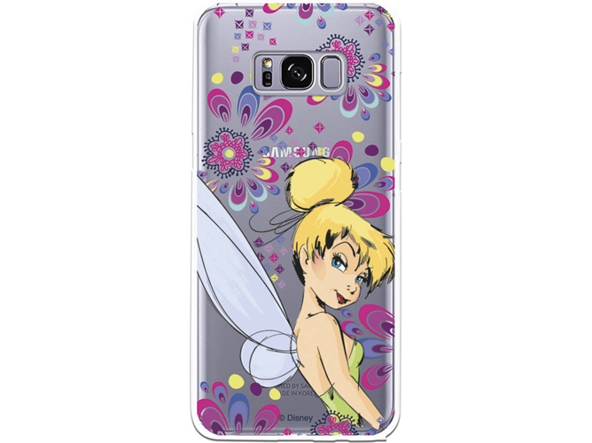 Carcasa Samsung Galaxy S8 DISNEY Campanilla Flores Multicolor