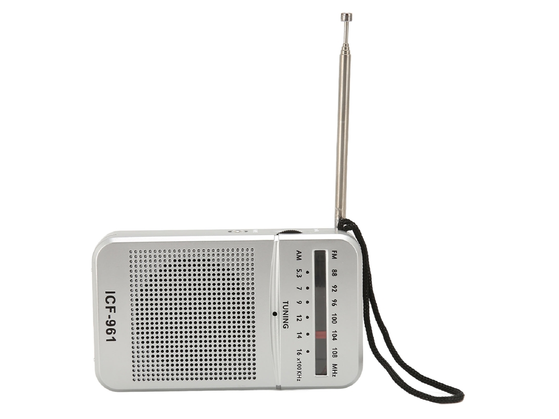 Radio de bolsillo AM FM Radio Reproducción de MP3