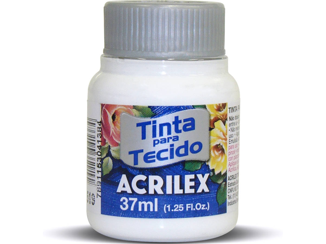 Tinta de Tela Mate Acrilex Blanco (04140/519 37ml)
