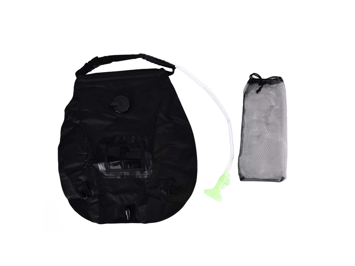Bolsa De Ducha Solar Portátil De 20 Litros Para Camping Y Viajes, Ecológica Y No Tóxica.