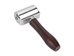 Rodillo Para Trabajar El Cuero De 60 Mm, De Acero De Alto Carbono Con Mango De Madera. Herramienta Para Trabajar El Cuero.