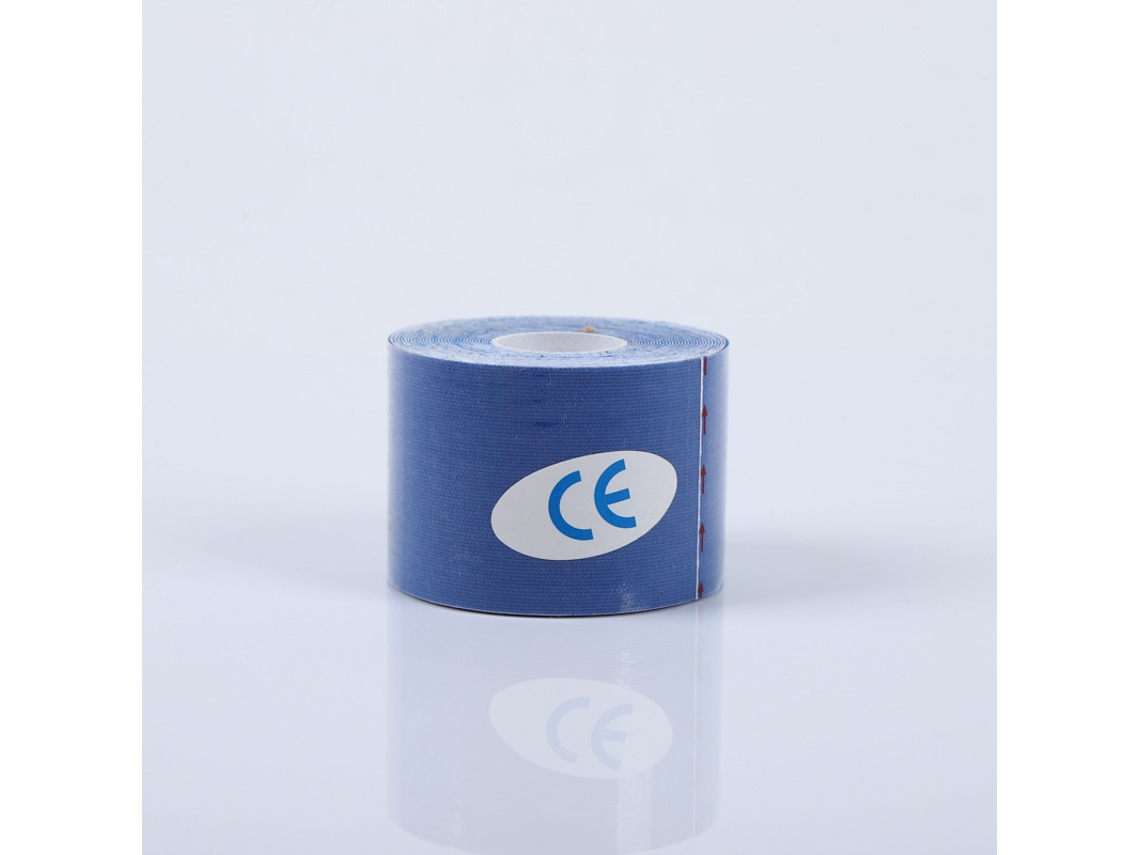 (azul 2,5 Cm - 5 Cm) Cinta Kinesiológica Para Lifting De Rostro, Línea V, Cuello Y Ojos.