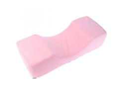 2026-almohada Para Pestañas Con Memoria Espuma Suave Apoyo Cervical Lavable 50x20x13cm Rosa