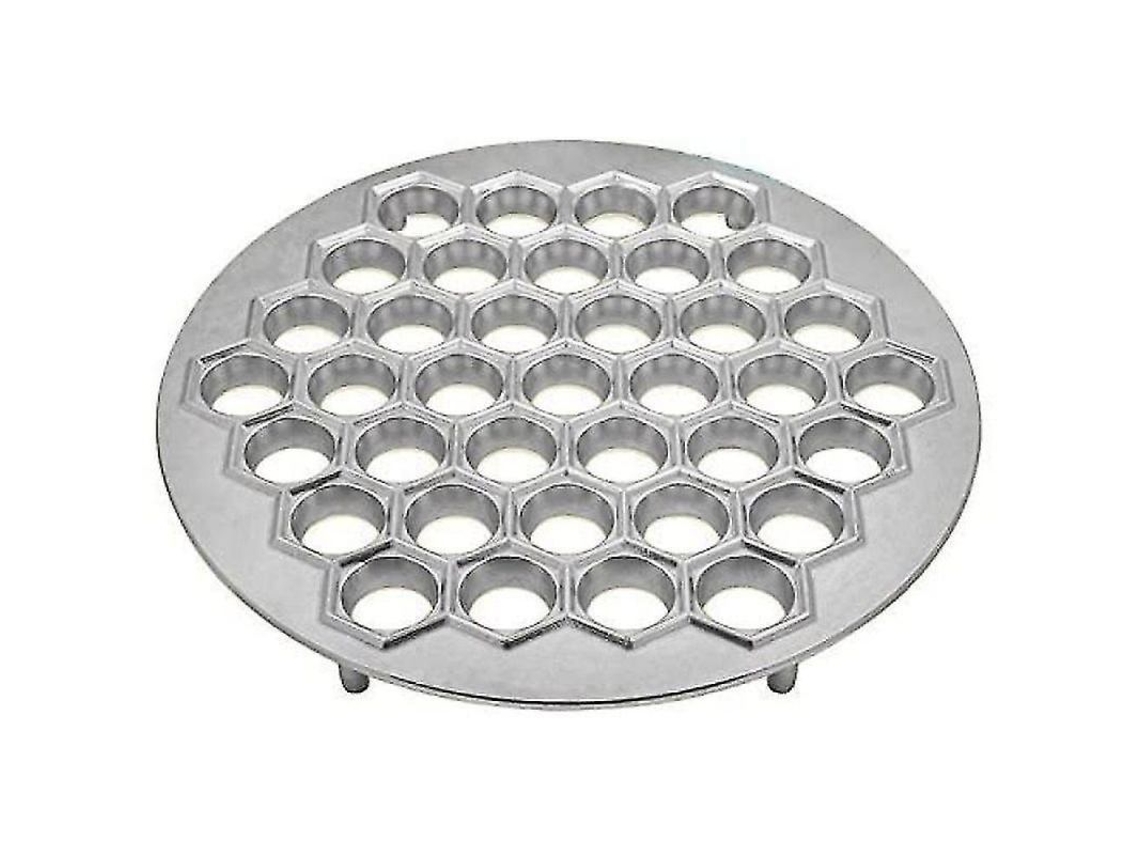 2026da-molde Para Pelmeni Con 37 Huecos, Forma Redonda De Aluminio Fundido, Herramienta De Cocina Para Dumplings