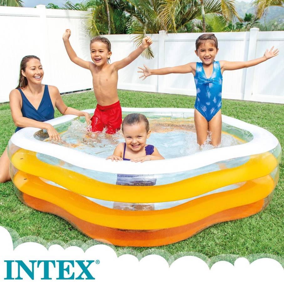 Piscina Hinchable INTEX Transparente (466 L)