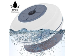 Altavoz Bluetooth Impermeable Para Ducha Con Led, Radio Fm Y Lector De Tarjetas Tf Zlj