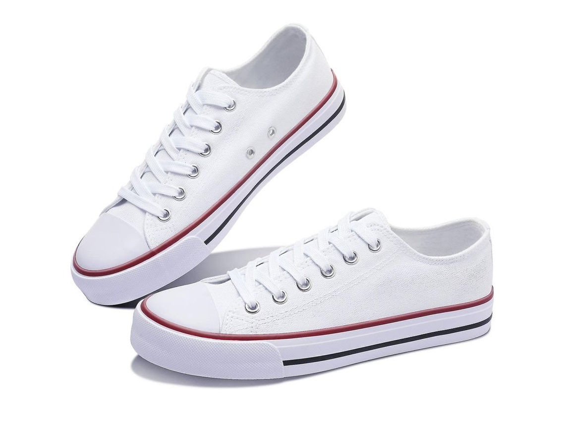 2026-zapatillas De Lona Para Mujer Moda Bajas Cómodas Flats Caminar Suelas Antideslizantes