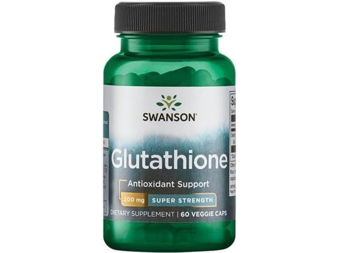 Complemento Alimentar SWANSON Ultra Glutationa - Super Força (60 cápsulas vegetais de 200mg)