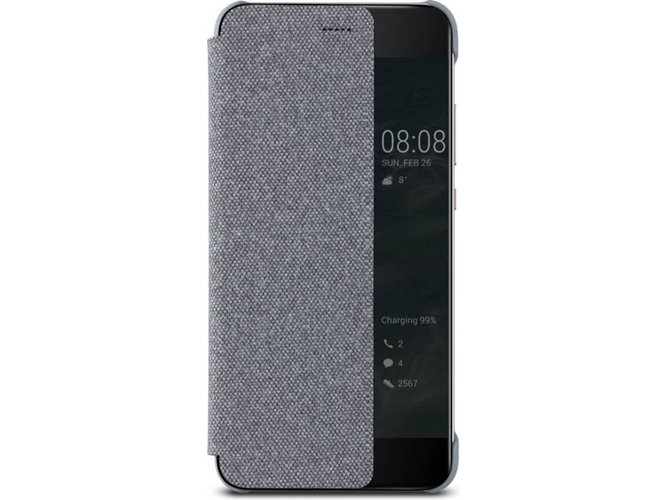 Funda HUAWEI P10 Plus Flip Gris