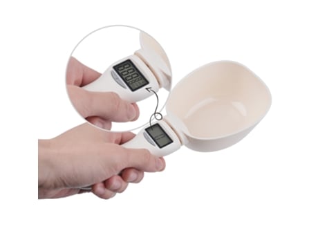 GEYECETE Balanza Cuchara Electronica de Cocina