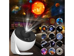 Proyector De Estrellas Galaxy 13en1, Planetario Hd, Luz Giratoria 360° Con Timer – Decoración Habitación