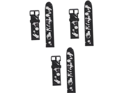 Juego De 3 Correas De Lujo Estampadas Para Relojes Inteligentes Compatibles Con Watch2 Progt2e Fácil De Usar