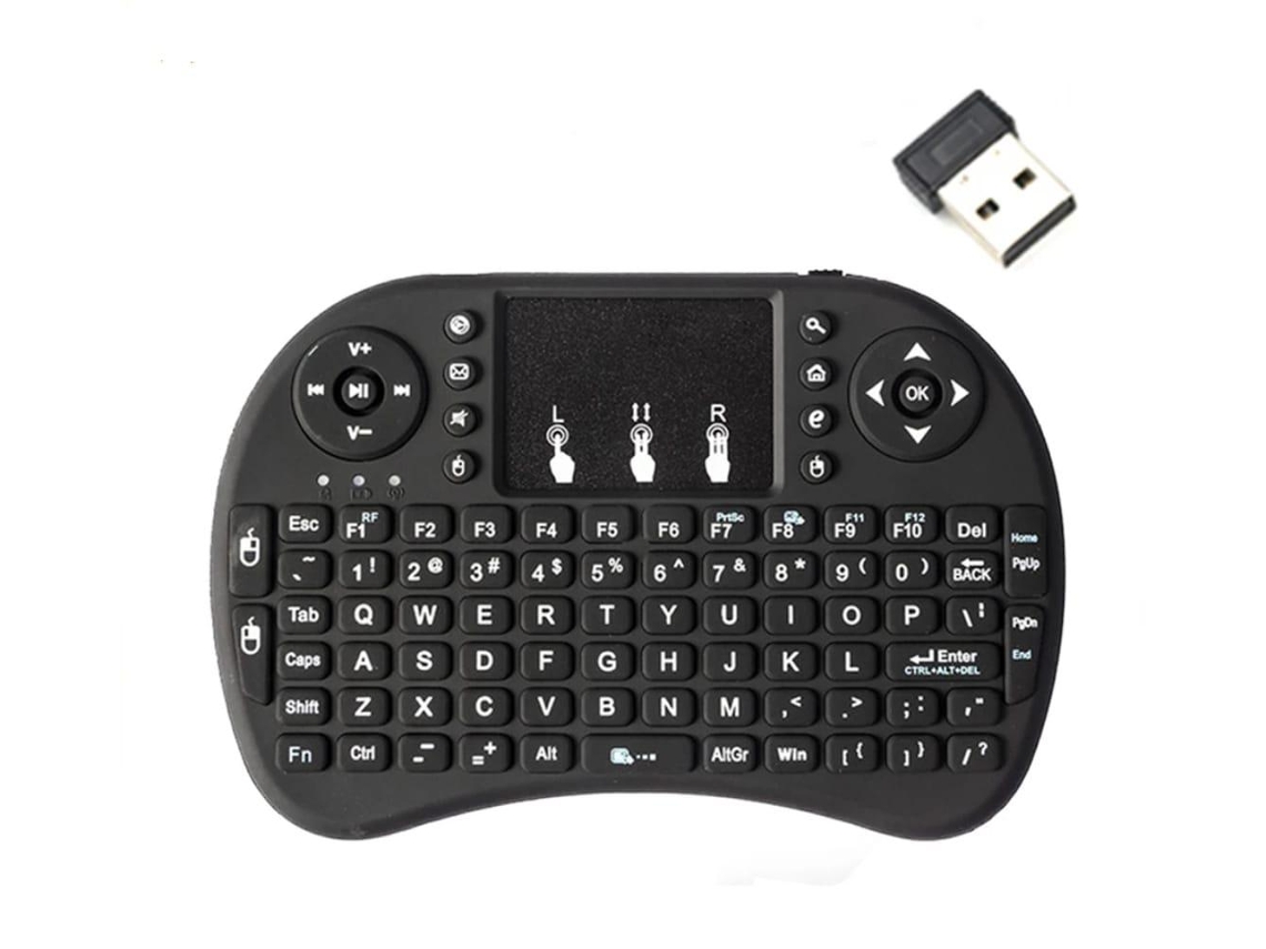 Mini Teclado Rato Touch para Smart Tv Box Android