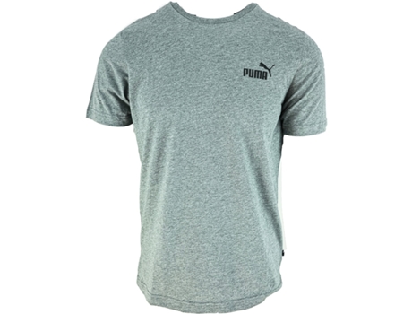 Camiseta de Hombre PUMA Corta Essentials Small Gris (shoes//eu/2XL)