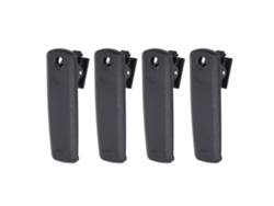4 Clips Para Cinturón Para Radio Standard Horizon Hx400 W Vx290 Sbr-29li De Color Negro