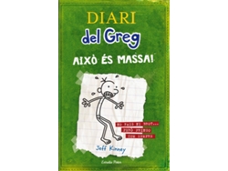Libro Diari Del Greg 3. Això És Massa! de Jeff Kinney