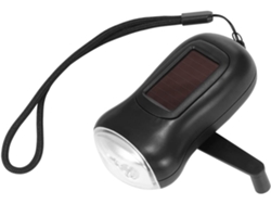 Linterna Led Manual De Energía Solar, Linterna De Luz Para Bicicleta, Camping, Luz Nocturna Para Uso Doméstico E