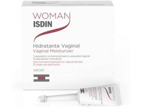 Isdin Woman Hidratante vaginal inmediata y prolongada de la zona 12 monodosis crema corporal velastisa intim