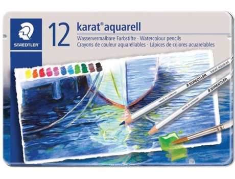 Lápices de Colores STAEDTLER Karat (Multicolor - 60 Tabletas)