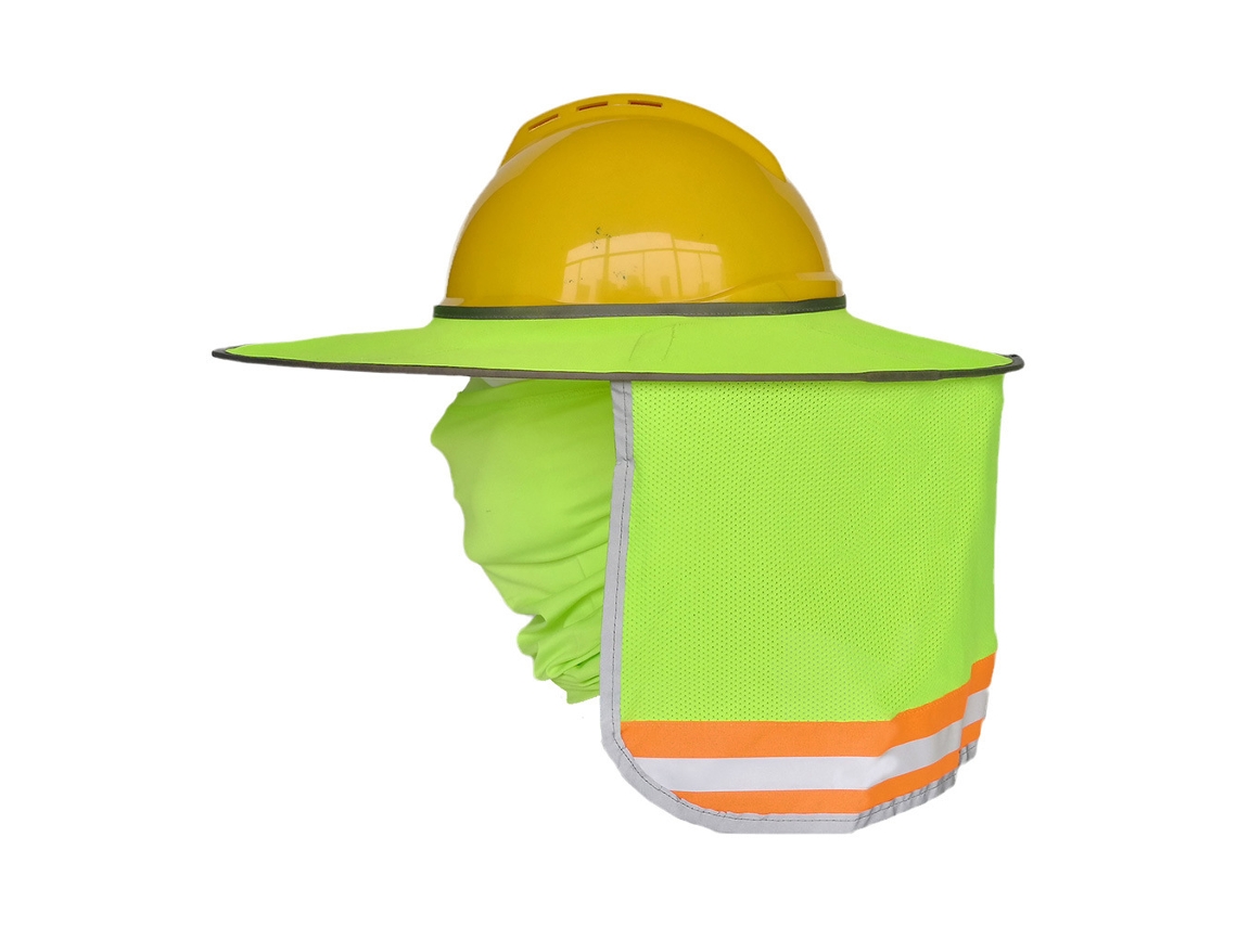 Visera protectora para casco Siurn (2 piezas, verde fluorescente) (no incluye casco)