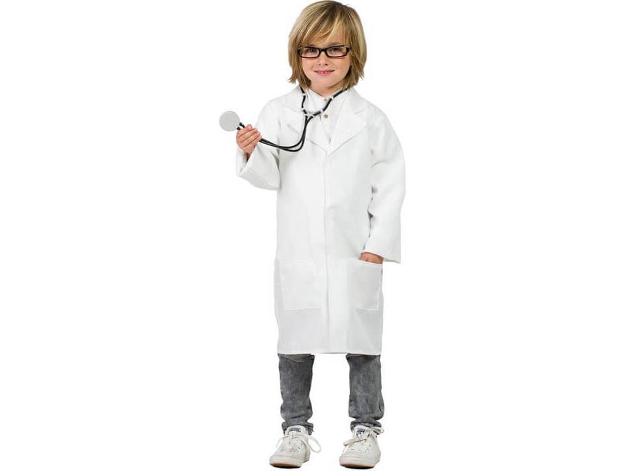 Disfraz Unisex DISFRAZZES Bata De Doctor (Talla: 7 a 9 años)