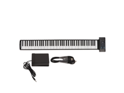 Piano Enrollable De 88 Teclas Bluetooth Midi Sensible Al Toque Portátil Eléctrico Con Enchufe Estadounidense