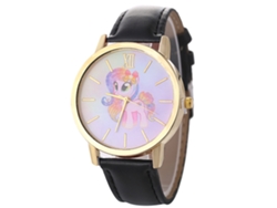 Reloj De Pulsera Zhoulianfa Fashion Business De Cuarzo Con Correa De Cuero Negra.