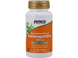 Complemento Alimentar NOW Ashwagandha (180 cápsulas vegetais)