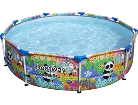 Piscina BESTWAY Steel Pro Max (Multicolor - PVC - 274x66 cm)