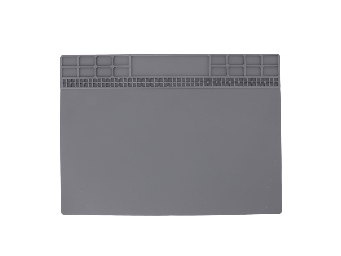 Alfombrilla De Silicona Para Soldar, Ideal Para Reparaciones Electrónicas, Con Aislamiento Térmico Y Fácil Almacenamiento.