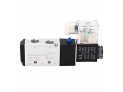2026velora-válvula Solenoide Eléctrica 4v210-08 2 Posiciones 5 Vías Para Aire Comprimido Dc 24v Taller Automático