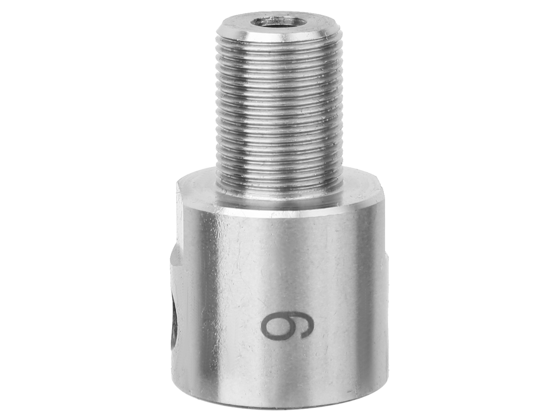 Biela de acero inoxidable M14*1 para mandril de torno K01-50/63 K02-50/63 (6 mm)