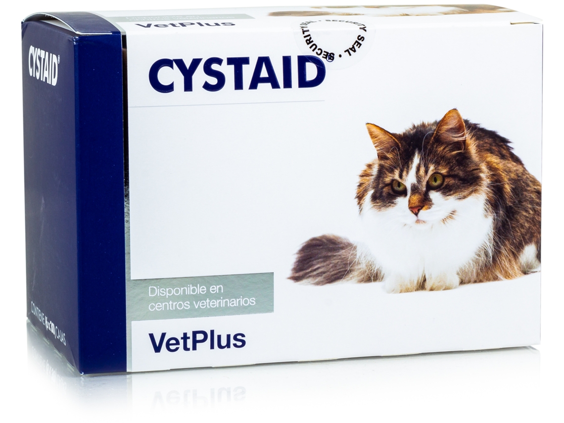 VETPLUS Cystaid Gatos 30 Cápsulas